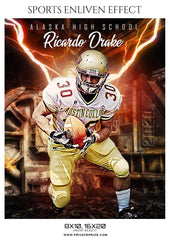 Ricardo Drak - Football Sports Enliven Effect Photography Template