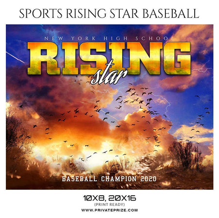 Rising Star - Sports Theme Sports Photography Template - PrivatePrize - Photography Templates