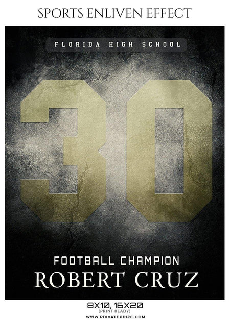 Robert Cruz - Football Sports Enliven Effect Photography Template - PrivatePrize - Photography Templates