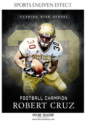 Robert Cruz - Football Sports Enliven Effect Photography Template