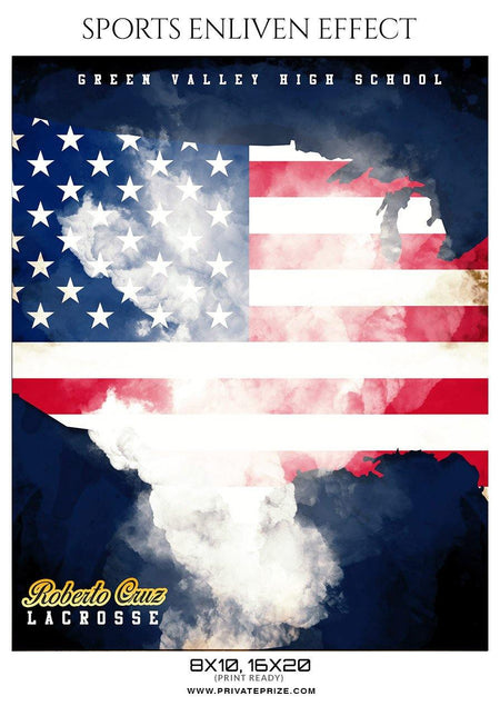 Roberto Cruz -Lacrosse Sports Enliven Effect Photography Template - PrivatePrize - Photography Templates