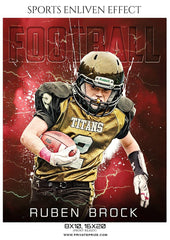 Ruben Brock - Football Sports Enliven Effects Photography Template