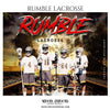 Rumble - Lacrosse Themed Sports Photography Template - PrivatePrize - Photography Templates