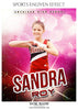 Sandra Roy - Cheerleader Sports Photography Template - PrivatePrize - Photography Templates
