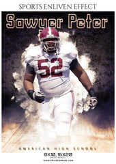 Sawyer Peter - Football Sports Enliven Effect Photography Template