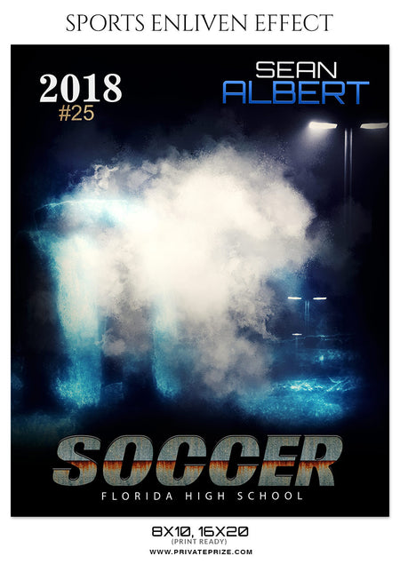 SEAN ALBERT SOCCER- SPORTS PHOTOGRAPHY - Photography Photoshop Template