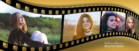 Selena Sean - Facebook Timeline Cover Banner - Photography Photoshop Template