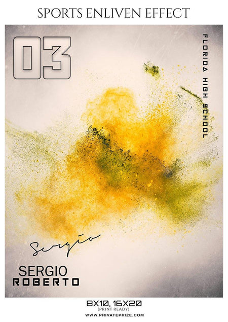 Sergio Roberto - Baseball Sports Enliven Effects Photography Template - PrivatePrize - Photography Templates