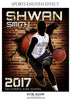 SHAWN SMITH BASKETBALL-SPORTS ENLIVEN EFFECT - Photography Photoshop Template
