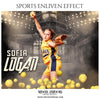 Sofia Logan - Softball Sports Enliven Effect Photography Template - PrivatePrize - Photography Templates