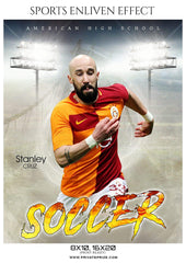 Stanley Cruz - Soccer Sports Enliven Effects Photography Template