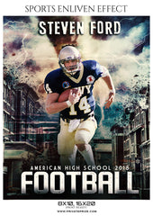 Steven Ford - Football Sports Enliven Effect Photography Template