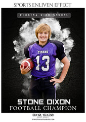 Stone Dixon - Football Sports Enliven Effects Photography Template