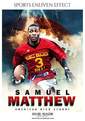 Samuel Matthew - Football Sports Enliven Effect Photography Template