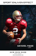 Satchel Football High School Sports Template -  Enliven Effects