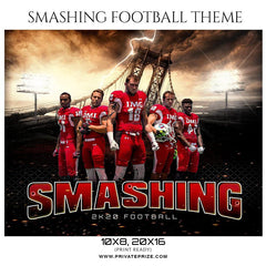 Smashing Football - Themed Sports Photography Template