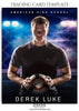 Soccer Trading Card Sports Photoshop Template - PrivatePrize - Photography Templates