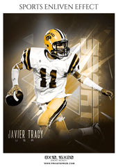 Javier Tracy Football Sports Photography - Enliven Effects