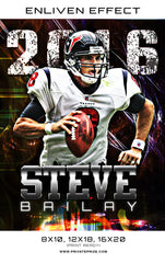 Steve Bailay Football Sports Template -  Enliven Effects