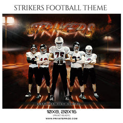 Strikers - Football Themed Sports Photography Template
