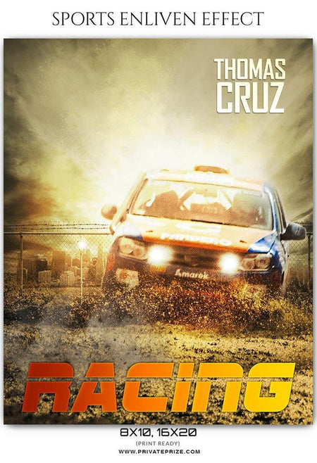 Thomas Cruz  - Car Racing Enliven Effects Photography Template - PrivatePrize - Photography Templates