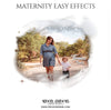 MATERNITY - EASY EFFECTS - Photography Photoshop Template