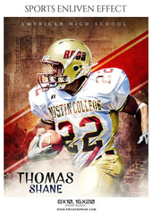 Thomas Shane - Football Sports Enliven Effects Photography Template