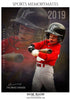 Thomas Xavier - Baseball Sports Memorymate Photography Template - PrivatePrize - Photography Templates