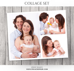 New Born Photo Collage Template - Story Board