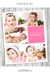 Baby Photo Collage Template - Story Board