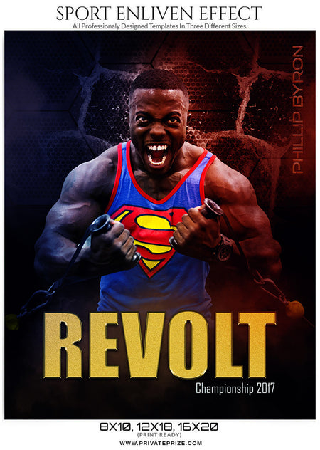 Revolt- Enliven Effects - Photography Photoshop Template