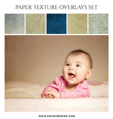 Paper Texture Overlay Set