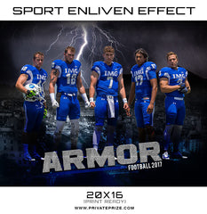 Armor Football 2017  Themed Sports Template