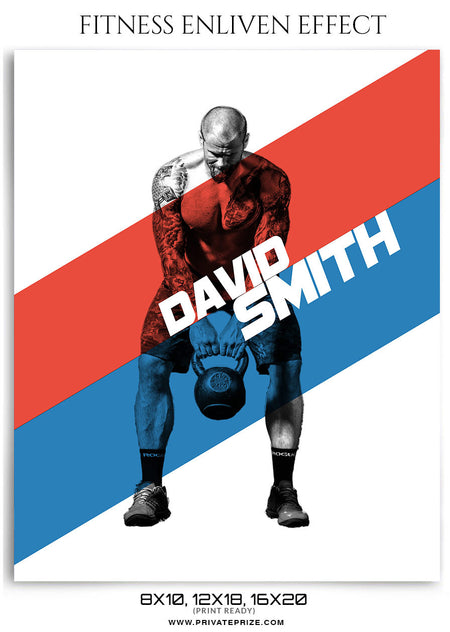 Get Ripped-Fitness Mantra- Enliven Effects - Photography Photoshop Templates