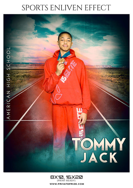 TOMMY-JACK-ATHLETICS- SPORTS ENLIVEN EFFECTS - Photography Photoshop Template