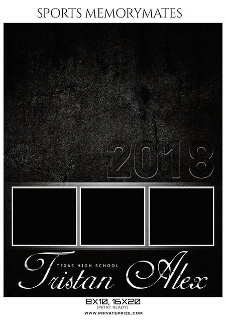 Tristan Alex - Football Sports Memory Mates Photography Template - PrivatePrize - Photography Templates