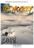 Tristan Jace - Ice Hockey Sports Enliven Effects Photography Template - PrivatePrize - Photography Templates