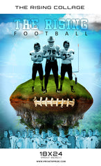 The Rising Football Themed Sports Template