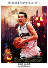 Thomas-Messy - Basketball  Halloween Template -  Enliven Effects