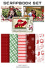 Christmas Collection - Scrapbook Kit -Christmas Love - Photography Photoshop Template