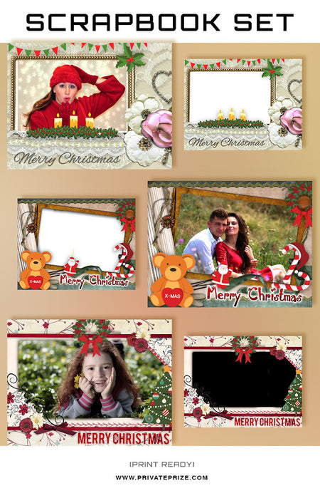 Scrapbook Kit- Love - Photography Photoshop Template