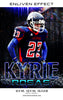 Kyrie Rosas Football Sports Template -  Enliven Effects - Photography Photoshop Template