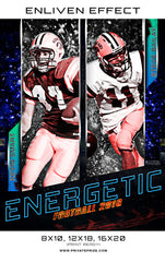 Kevin Energetic Football Sports Template -  Enliven Effects