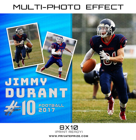 Jimmy Multi Photo Effect Card Template - Photography Photoshop Template