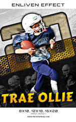 Trae Ollie Football Sports Template -  Enliven Effects