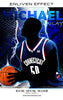 Michael Bailay Connecticut Basketball Sports Template -  Enliven Effects - Photography Photoshop Template