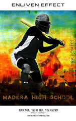 Tina Softball High School Sports - Enliven Effects