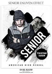Tristan Jaxon - Senior Enliven Effect Photography Template