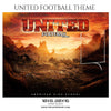United Football - Themed Sports Photography Template - PrivatePrize - Photography Templates