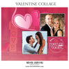 Valentine Collage Effect - PrivatePrize - Photography Templates